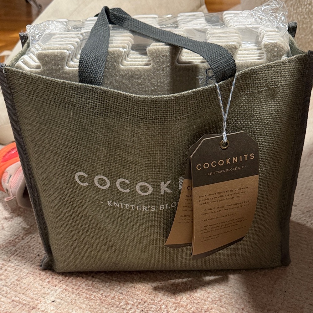 Knitter's Block Kit in Olive